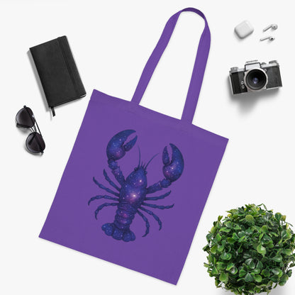 Cosmic Galaxy Lobster Tote Bag