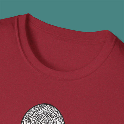 Intricate Mandala Octopus Unisex T-Shirt