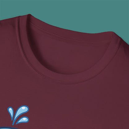 Cartoon Cute Whale Unisex T-Shirt