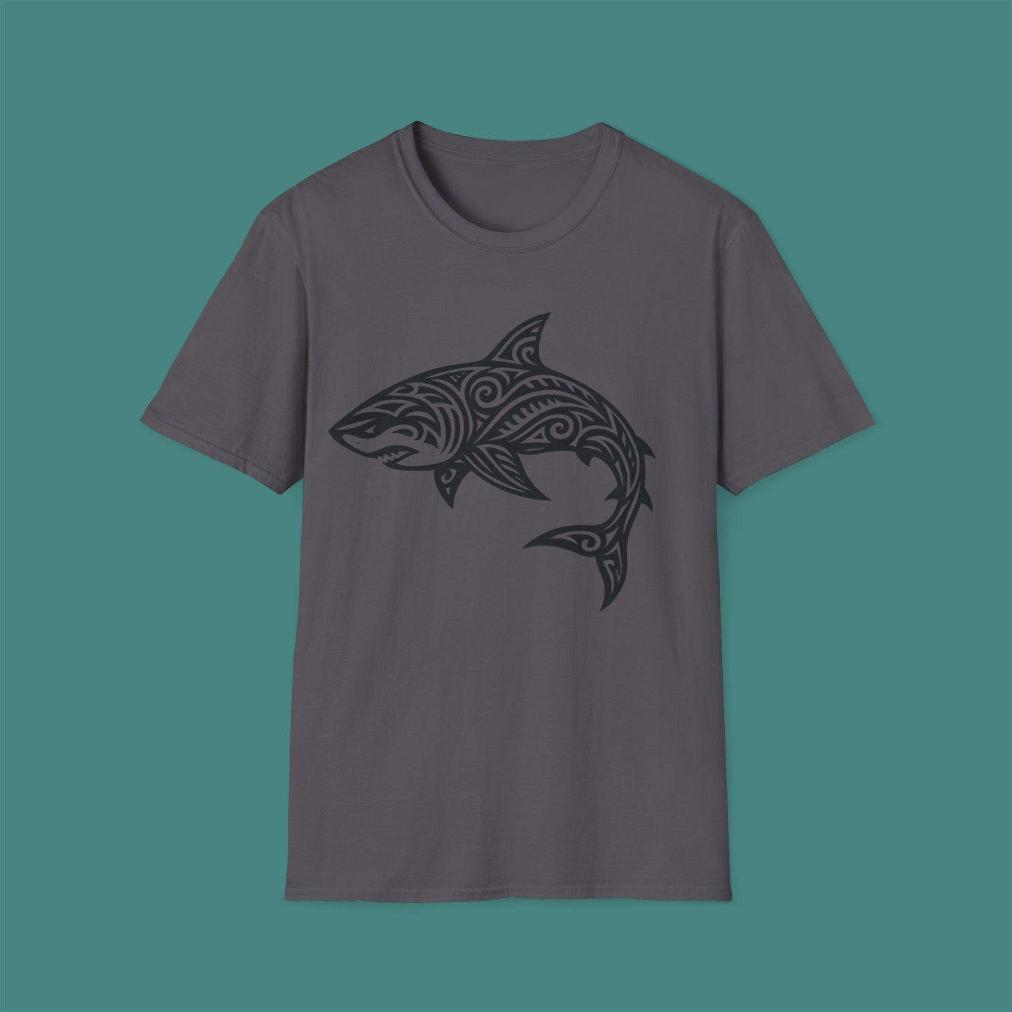 Tribal Tattoo Shark Unisex T-Shirt