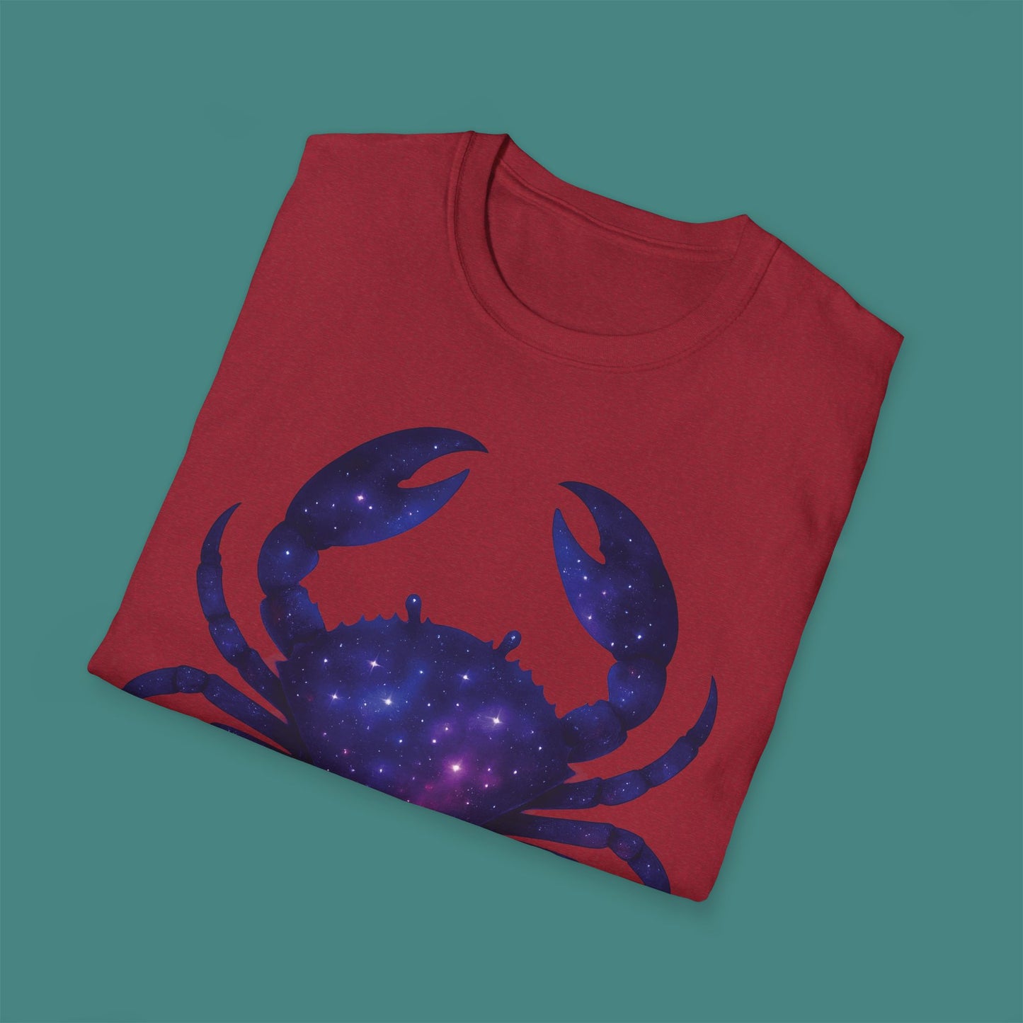 Cosmic Galaxy Crab Unisex T-Shirt