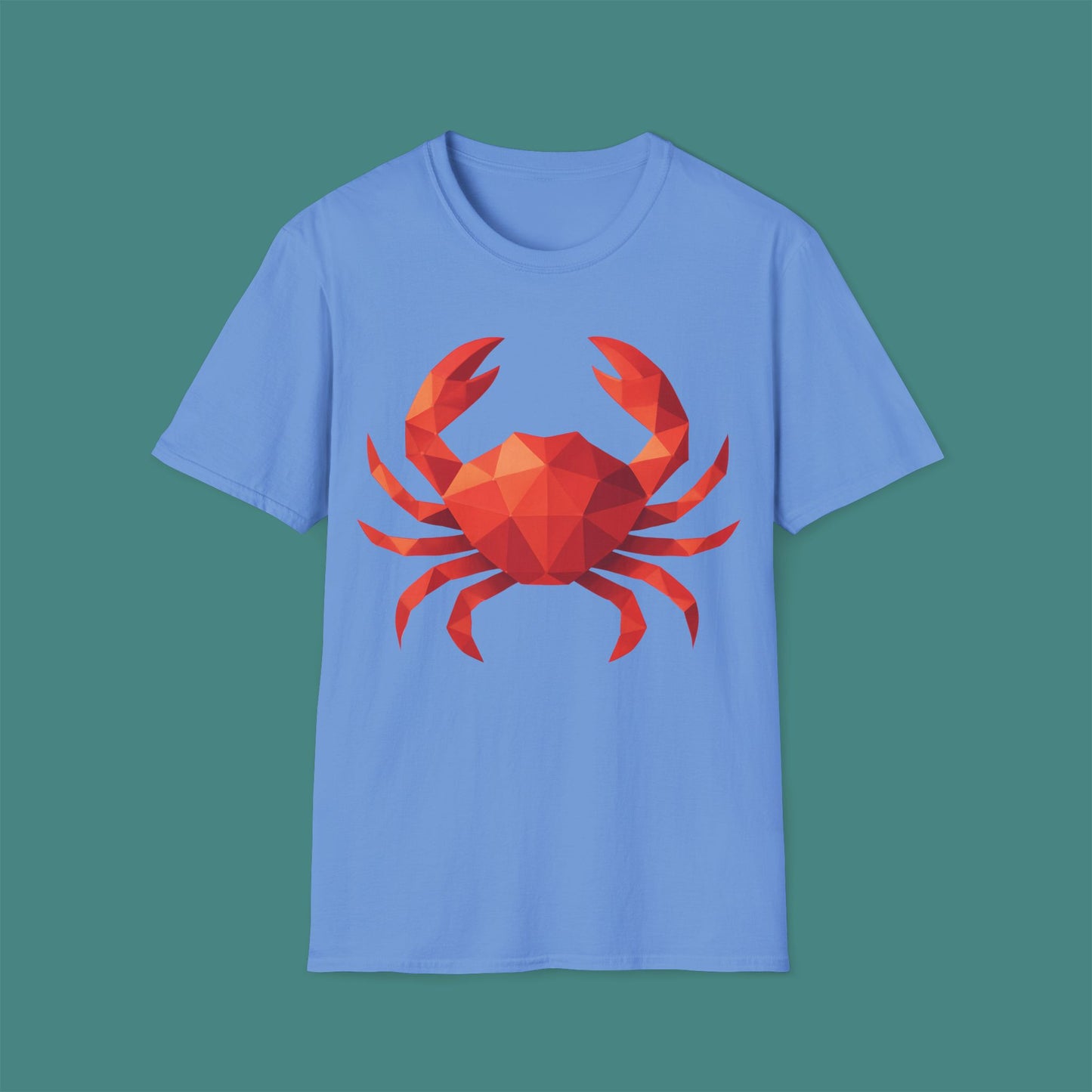 Geometric Polygon Crab Unisex T-Shirt