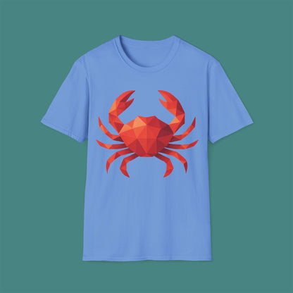 Geometric Polygon Crab Unisex T-Shirt